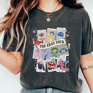 Disney Inside Out The Eras Tour Shirt, Mental Health Tee, Disney Inside Out 2 Movie Shirt, Disney Feelings Tee,Inside Out Characters Shirt