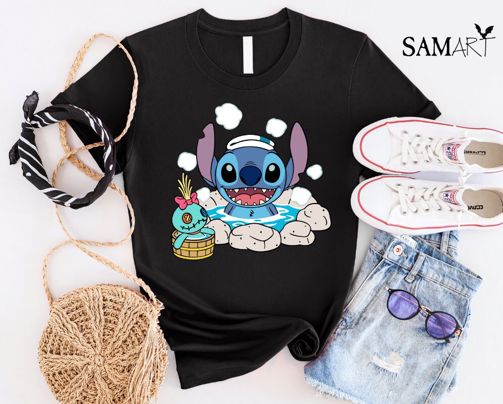 Disney Stitch Sketch Portait Shirt, Lilo and Stitch Shirt,disney