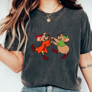 Grappige Gus Gus Mouse Vintage shirt, Assepoester Gus Gus shirt, Disneyland familie-uitstapje, Disney Gus-Gus shirt, Disney Kids shirt, Gus Varsity shirt