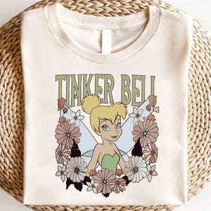 Disney Tinkerbell Shirt, Princess Tinkerbell Flower Shirt,Disney Tinkerbell Neverland Shirt,Disney Matching Family Shirt,Magic Kingdom Shirt