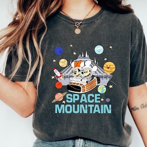 Disney Space Mountain Mickey And Minnie Shirt, Mouse And Friends Space Shirt, Space Mountain Shirt, Disney Space Astronauts Shirt,Mickey Tee