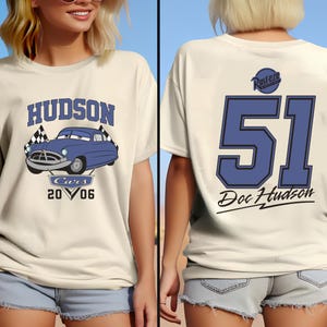 Disney Cars Fabulous Hudson Hornet Shirt, Disney Doc Hudson Shirt, Piston Cup Legend Tee, Disney Cars Shirt, Disney Lightening McQueen Shirt