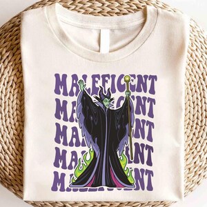 Disney Vintage Maleficent Portrait Shirt, Disney Dornröschen Schurken T-Shirt, Disney Bösewichte Maleficent Shirt, Disney Magic Kingdom Shirt