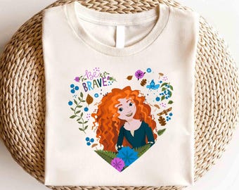 Disney Princess Merida Movie Shirt, Disney Merida Princess Shirt, Disney Princesses Shirt, Disney Girls Trip Shirt, Magic Kingdom Shirt