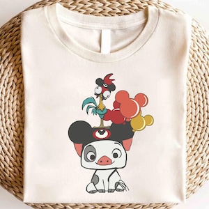 Disney Princess Moana Hei Hei And Pua Balloon Shirt, Disney Princess Shirt,Princess Moana Characters Shirt, Disney Moana Shirt,Hei Hei Shirt
