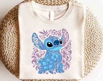 Camiseta de Disney Lilo y Stitch: Amigos, Camiseta de Disney Stitch, Camiseta de Ohana de Stitch, Camiseta de Ohana significa familia, Camiseta del Reino Mágico, Camiseta de Hawái