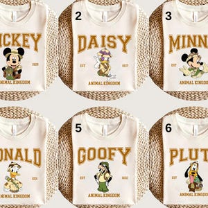 Disney Mickey And Friends Safari Shirt, Disney Animal Kingdom Matching Shirt, Disney Wild Trip Shirt, Safari Mode Disney Tee, Safari Shirt