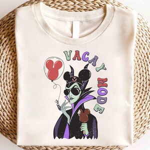 Disney Maleficent Vacay Mode Shirt, Disney Dornröschen Bösewichte Shirt, Disney Bösewichte Shirt, Disney Böse Königin Shirt