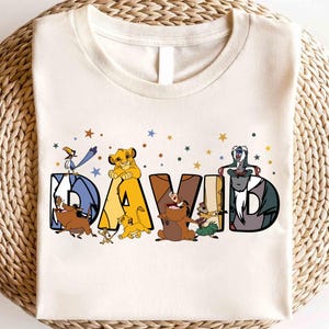 Disney The Lion King Custom Name Shirt, Simba Nala Shirt, The Lion King Birthday Shirt, Disney Animal Kingdom Shirt,Disney Lion King Shirt