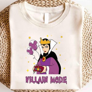 Disney Maleficent Bösewicht-Modus Shirt, Disney Dornröschen Bösewichte Shirt, Disney-Bösewichte Shirt, Disney Böse Königin Shirt