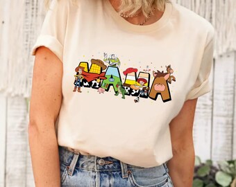 Toy Story mamma-tröja, Disney mamma-tröja, Disney familjetröja, Pixar Toy Story mamma-tröja, mors dag-tröja, mamma Toy Story-tröja, mammapresent