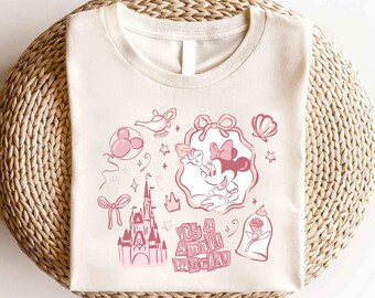 Disney Minnie Mouse Coquette Bow Shirt, Disneyland Minnie Shirt, Vintage Minnie Shirt, Classic Minnie Tee,Disney Mickey and Friends Shirt