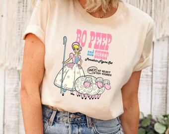 Disney Pixar Toy Story Bo Peep and Sheep Advertisement Shirt, Toy Story Bo Peep Shirt, Disney Pixar Shirt, I'm In Charge Shirt,Bo Peep Shirt