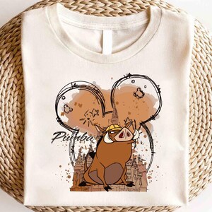 Disney The Lion King Pumbaa Castle Shirt, Pumbaa Shirt, Castle Shirt, The Lion King Birthday Shirt, Disney Animal Kingdom Tee, Disney Safari Tee