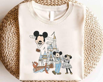 Disney Mickey and Minnie Castle Shirt, Disney Mickey Shirt, Magic Kingdom Shirt, Disney Castle Shirt,Disney Couple Shirt,Minnie Castle Shirt