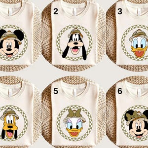 Disney Mickey And Friends Safari Shirt, Disney Animal Kingdom Matching Shirt, Disney Wild Trip Shirt, Safari Mode Disney Tee, Safari Shirt