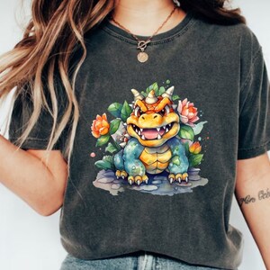 Watercolor Super Mario Shirt,Super Mario Shirt,Super Mario Character Shirt,Super Mario Gaming Shirt,Mario Family Shirt, Mario Birthday Shirt