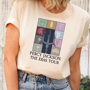 Percy Jackson the Eras Tour 2024 Shirt, Rick Riordan Bookish Shirts, Walker Scobell Percy Jackson 2024 Shirt, Booktok Book Lover Gifts