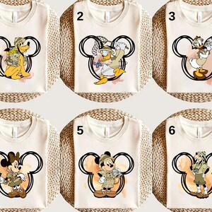 Disney Mickey And Friends Safari Shirt, Disney Animal Kingdom Matching Shirt, Disney Wild Trip Shirt, Safari Mode Disney Tee, Safari Shirt