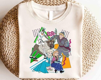 Camiseta Disney Frozen Characters, Camiseta Disney Princess Elsa, Camiseta Disney Princess Anna, Camiseta Disney Frozen Princess, Camiseta Disney Magic Kingdom