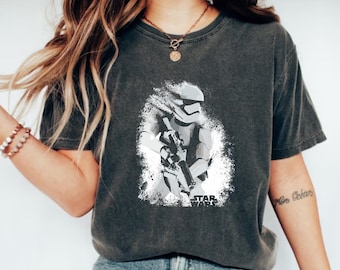Disney Star Wars Stormtrooper Silhouette Portrait Shirt,Galaxy's Edge Shirt,Star Wars Group Shirt,Star Wars Birthday Gift, Star Wars Fan Tee