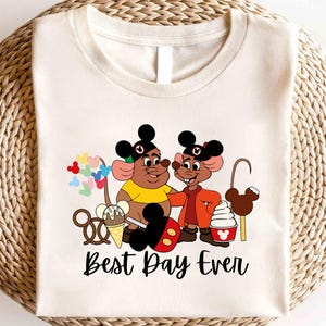Disney Jaq and Gus Best Day Ever Shirt, Gus Gus Cinderella Shirt,Snack Lover Mouse Shirt, Disney Cinderella Shirt, Disney Gus-Gus Shirt