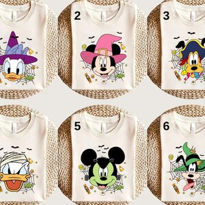 Disney Mickey and Friends Halloween Shirt, Spooky Season Shirt, Mickey Halloween Shirt, Trick Or Treat Shirt, Disney Halloween Party Shirt