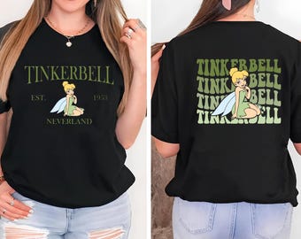 Disney Princess Tinkerbell Fairy Wings Shirt,Disney Tinkerbell Shirt, Disney Peter Pan And Tinkerbell Shirt, Disney Peter Pan Matching Shirt