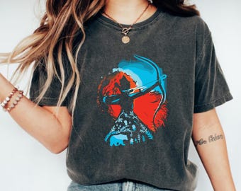 Disney Princess Merida Watercolor Sketch Portrait Shirt, Disney Merida Princess Shirt, Disney Princesses Shirt,Merida Shirt, Princess Gift