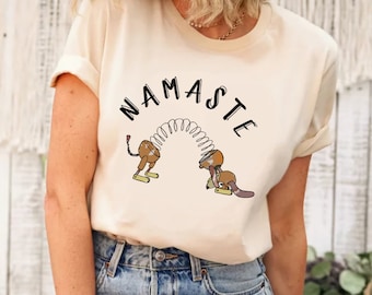 Disney Pixar Toy Story Slinky Dog Namaste Shirt, Slinky Dog Shirt, Toy Story Slinky Dog Shirt, Toy Story Shirt, Slinky Dog verjaardag Shirt