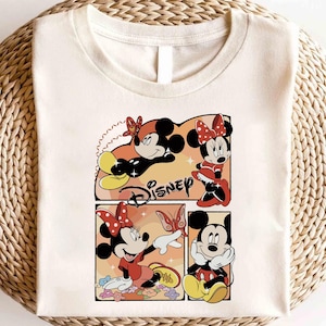 Disney Minnie Mouse Valentine Shirt, Disney Mickey Couple Shirt, Classic Mickey Shirt, Disney Mickey and Friends Valentine&#39;s Day Shirt