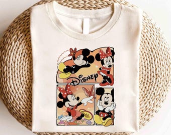Camiseta Disney Minnie Mouse Dia dos Namorados, Camiseta Casal Mickey Disney, Camiseta Mickey Clássica, Camiseta Disney Mickey e Amigos Dia dos Namorados