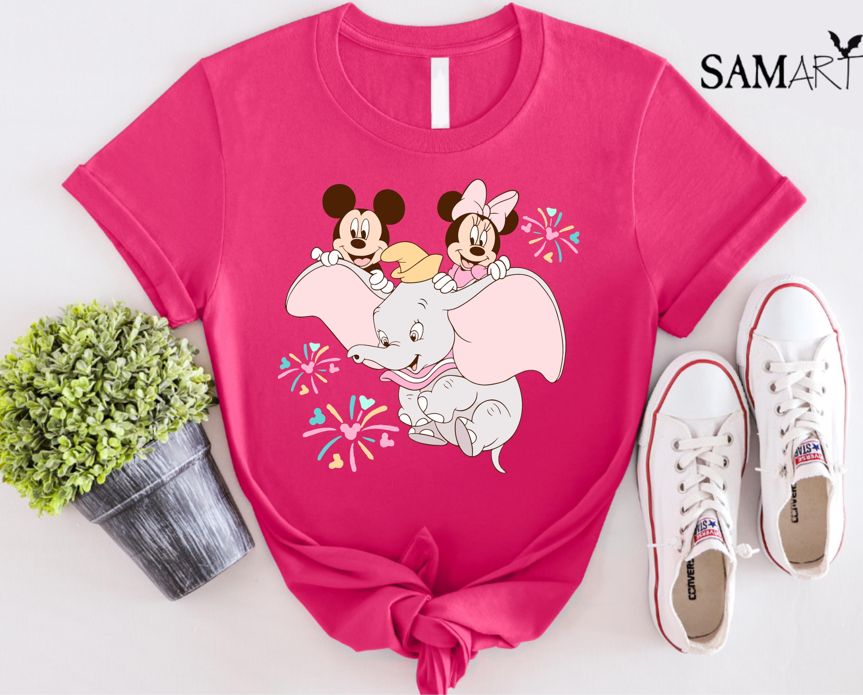 Disney Dumbo Mickey Minnie Balloon Shirt, Disney Dumbo Shirt 