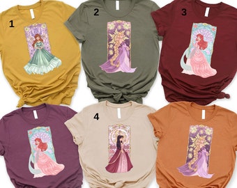 Personalized Disney Princesses Birthday Shirt,Disney Birthday Girl Shirt,Disney Princess Shirt,Disney Girls Birthday Trip,Birthday Princess