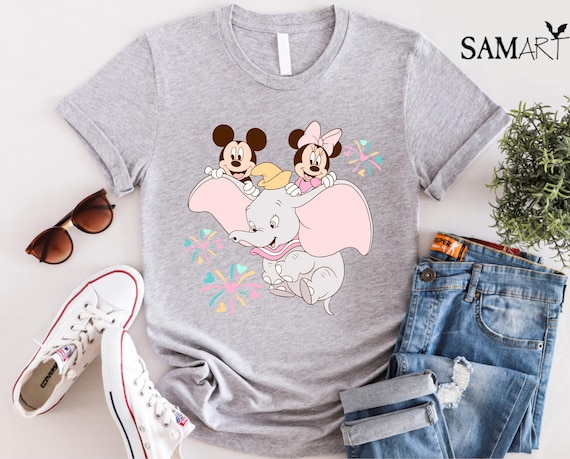 Disney Dumbo Mickey Minnie Balloon Shirt, Disney Dumbo Shirt
