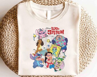 Disney Lilo And Stitch Friends Shirt, Stitch Shirt, Disney Vacation Shirt, Ohana Means Family Shirt, Magic Kingdom Shirt, Disney Trip Shirt