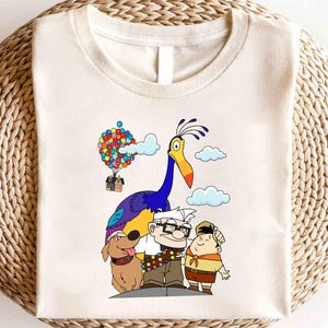 Disney Pixar Up Movie Friends Shirt, Disney Carl And Ellie Shirt,Up Movie Shirt, Disney Family Matching Shirt,Magic Kingdom Shirt,Carl Shirt