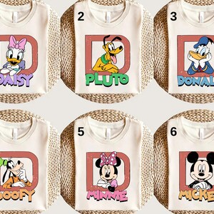 Disneyland Mickey en vrienden shirt, Disney Mickey kindershirt, Disney familie vakantie shirt, Magic Kingdom shirt, Disney groepsshirt
