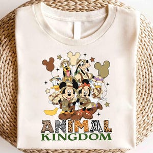 Disney Mickey And Friends Safari Shirt, Disney Animal Kingdom Matching Shirt,Disney Wild Trip Shirt,Safari Mode Disney Tee,Mickey Safari Tee