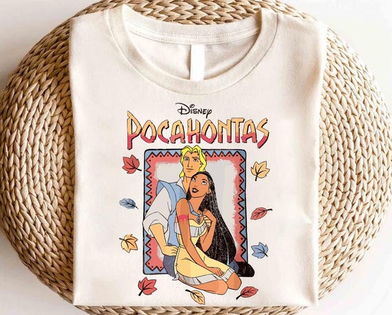 ディズニープリンセス ポカホンタス キャラクター シャツ