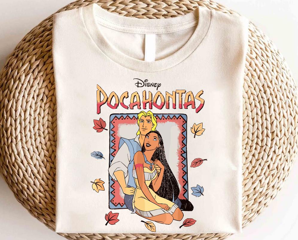 ディズニープリンセス ポカホンタス キャラクター シャツ