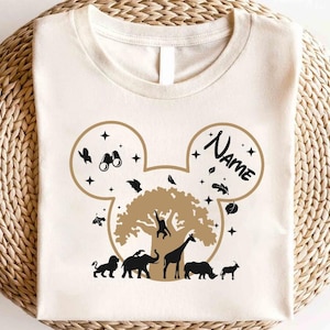 Disney Mickey And Friends Safari Custom Shirt, Disney Animal Kingdom Matching Shirt, Disney Wild Trip Shirt, Safari Mode Disney Shirt