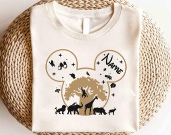 Disney Mickey And Friends Safari Custom Shirt, Disney Animal Kingdom Matching Shirt, Disney Wild Trip Shirt, Safari Mode Disney Shirt