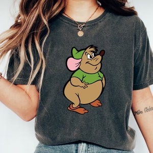 Grappige Gus Gus Mouse Vintage shirt, Assepoester Gus Gus shirt, Disneyland familie-uitstapje, Disney Gus-Gus shirt, Disney Kids shirt, Gus Varsity shirt
