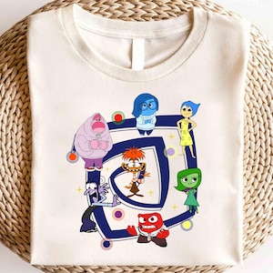 Maglietta Disney Pixar Inside Out, Maglietta sulla salute mentale, Maglietta del film Disney Inside Out 2, Maglietta Today Is A Core Memory Day, Maglietta dei personaggi di Inside Out