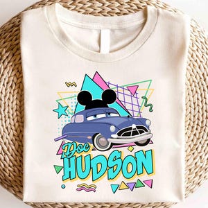 Disney Cars Fabulous Hudson Hornet Shirt, Disney Cars Birthday Family Shirt, Magic Kingdom Shirt, Cars Land Shirt, Piston Cup Champion Shirt