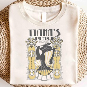 Disney Princess Tiana&#39;s Place New Orleans Shirt,Tiana Birthday Gift Shirt,Disney Princess And The Frog Shirt,Disney Tiana Tee, Princess Gift