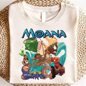 Disney Princess Moana Friends Shirt, Disney Girl Shirt, Disney Princess Shirt, Princess Moana Shirt, Moana Shirt, Disney Girl Birthday Shirt