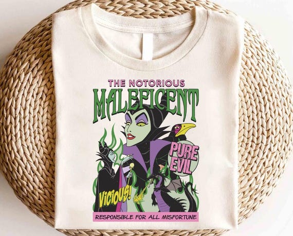 ディズニー Tシャツ ヴィランズ マレフィセント ヴィンテージ スペシャル Disney Villains / ディズニーヴィランズ】MALEFICENT