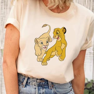 Disney Lion King Simba And Nala Shirt, Disney The Lion King Shirt, Simba And Nala Shirt, Animal Kingdom Shirt, Disney Hakuna Matata Shirt